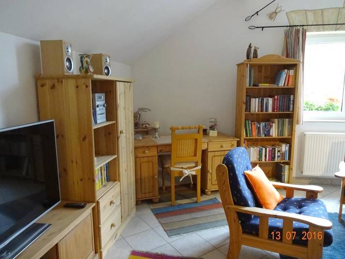 Ferienwohnung für 2 Personen, mit Balkon und Terrasse sowie Garten und Ausblick in Ilmenau - 4