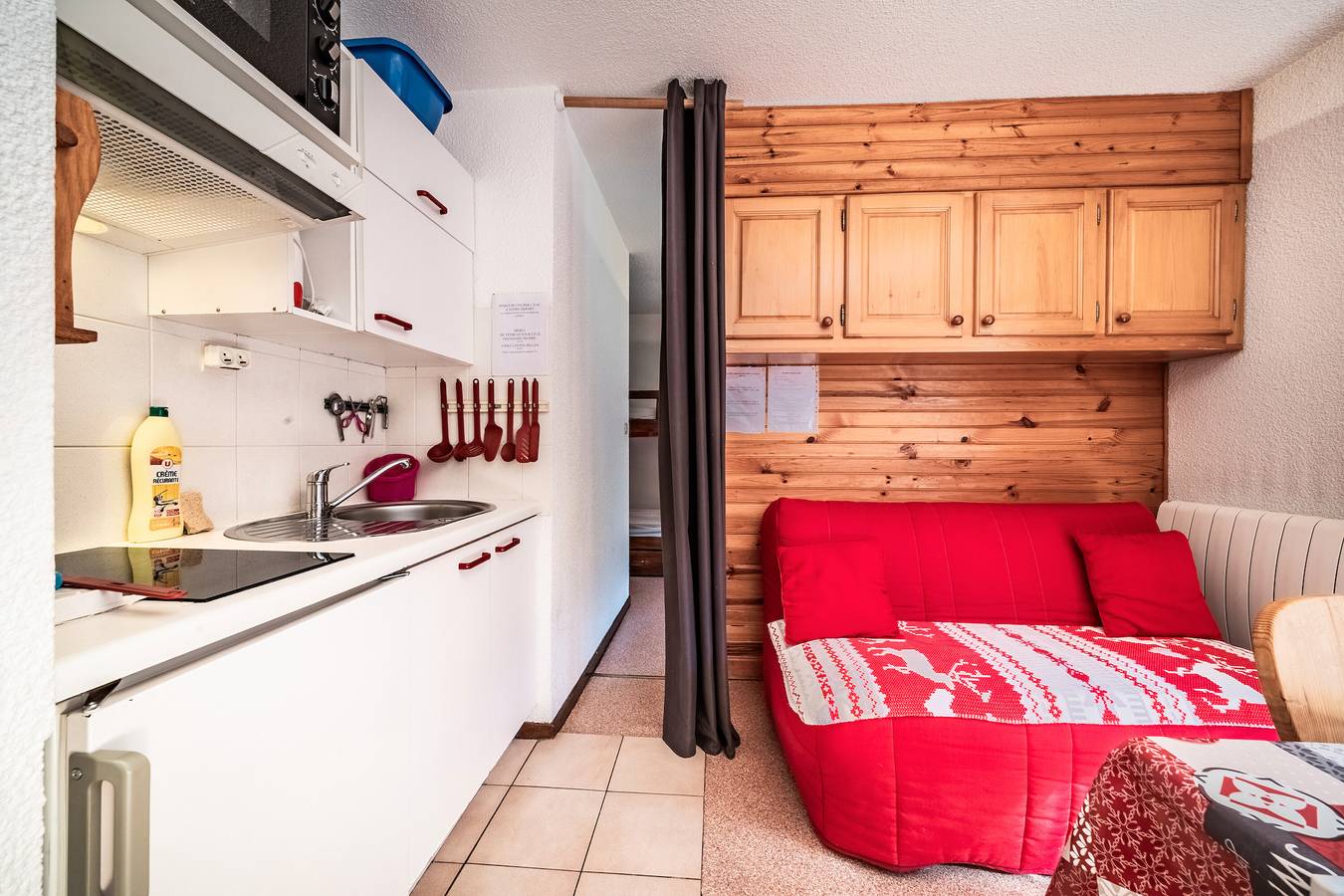 Appartement entier, Appartement 'Les 3 Lys - 25 M² - Le Praz De Lys' avec vue sur la montagne, jardin partagé et balcon in Le Praz de Lys, Taninges