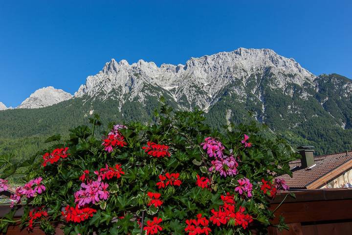Ferienhaus für 2 Personen, mit Balkon und Ausblick im Mittenwald - 3