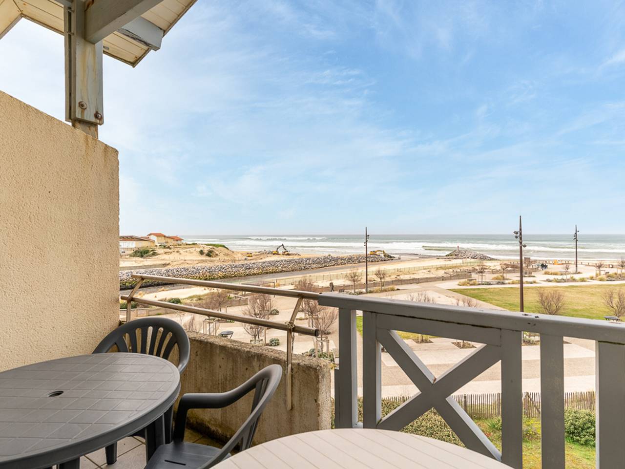 Ganze Wohnung, Wohnung mit Meerblick, Balkon und allem Komfort in Mimizan für 6 Personen in Mimizan Plage, Mimizan