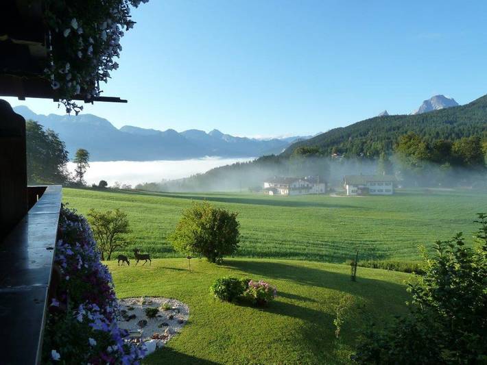 Ferienwohnung für 4 Personen, mit Balkon und Terrasse sowie Garten in Bischofswiesen - 3
