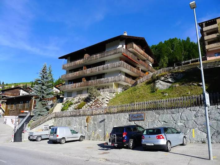 Ferienwohnung für 4 Personen, mit Balkon in Grächen