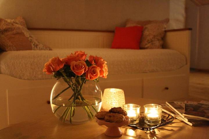 Location de vacances pour 2 personnes, avec vue et jardin ainsi que terrasse et piscine dans Largentière - 4