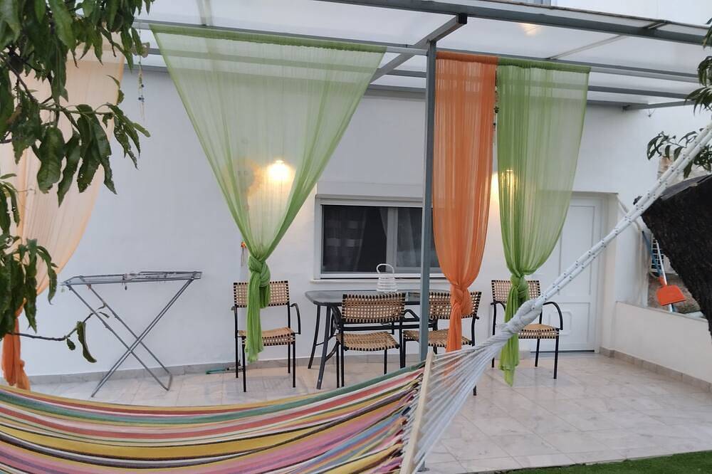 Country house among trees and garden in Skala Kallirachis, Thassos