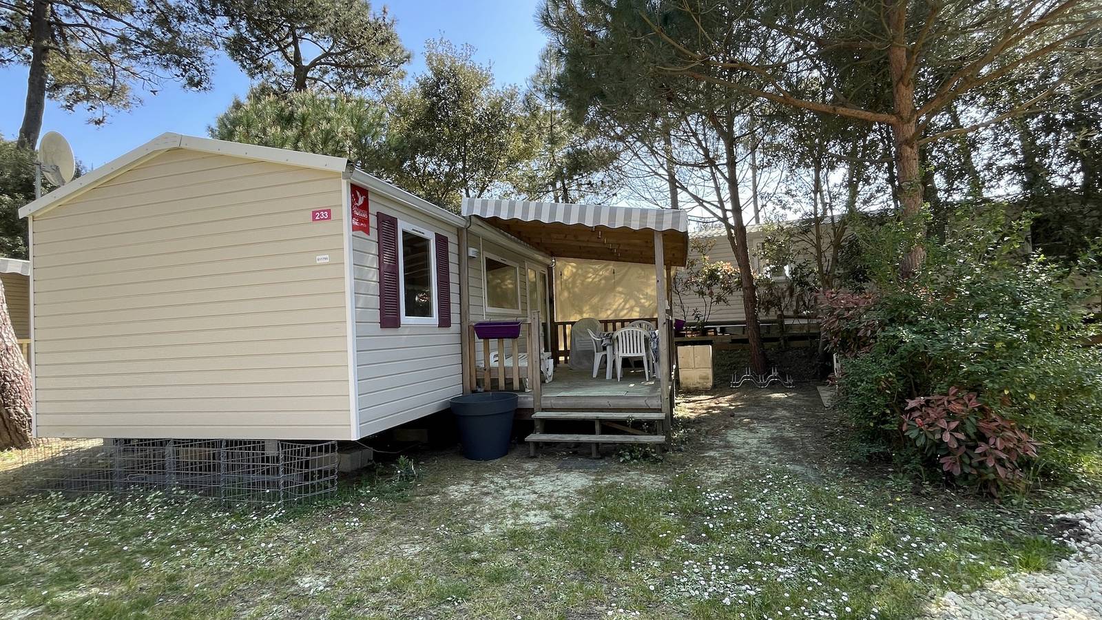 Mobilhome Trigano Samba 3 Ch Ba233 -  La Palmyre Bonne Anse Plage in Les Mathes, Côte de Beauté