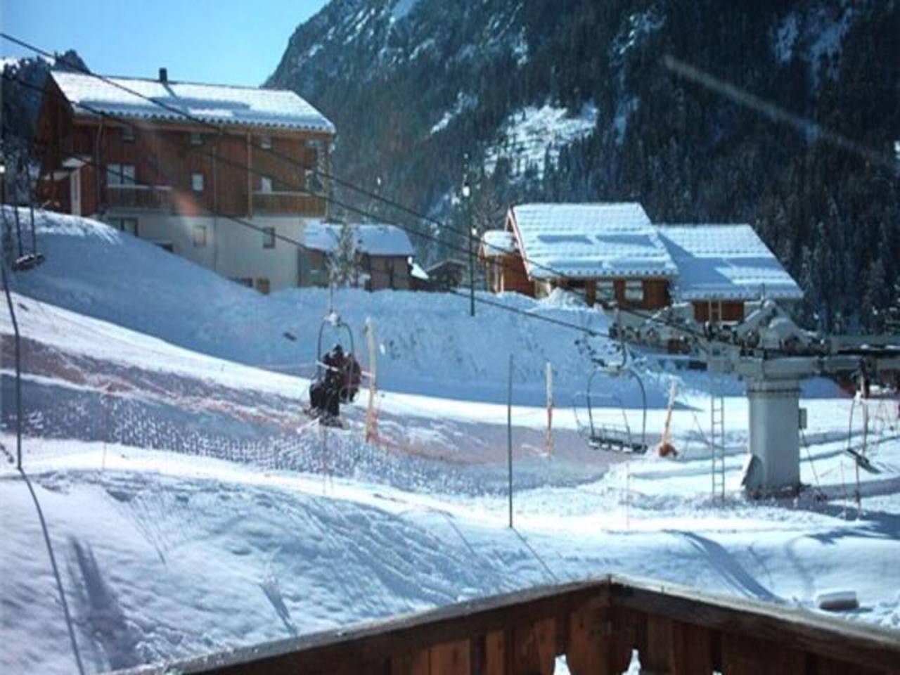 Ganze Wohnung, Chalet in der Nähe der Skipiste Charmasson und der Vanoise in Valfréjus, Modane