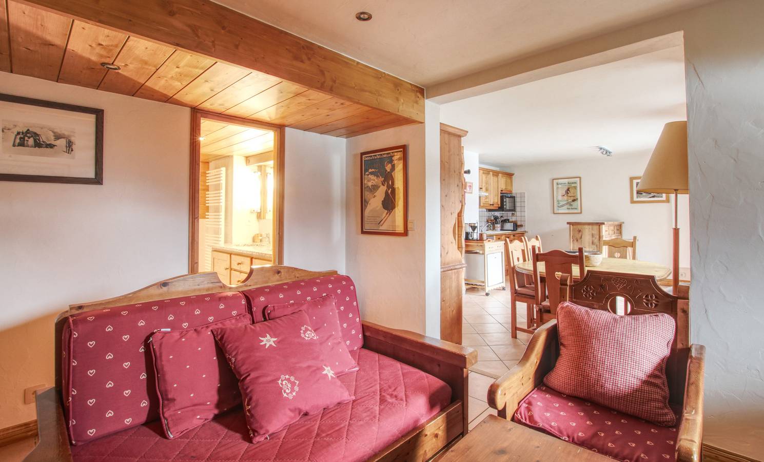 Ganze Wohnung, Apartment Tete Rousse in Les Houches, Mont-Blanc-Massiv