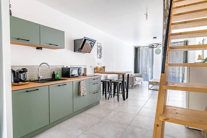 Appartement de vacances pour 4 personnes, avec terrasse, adapté aux familles