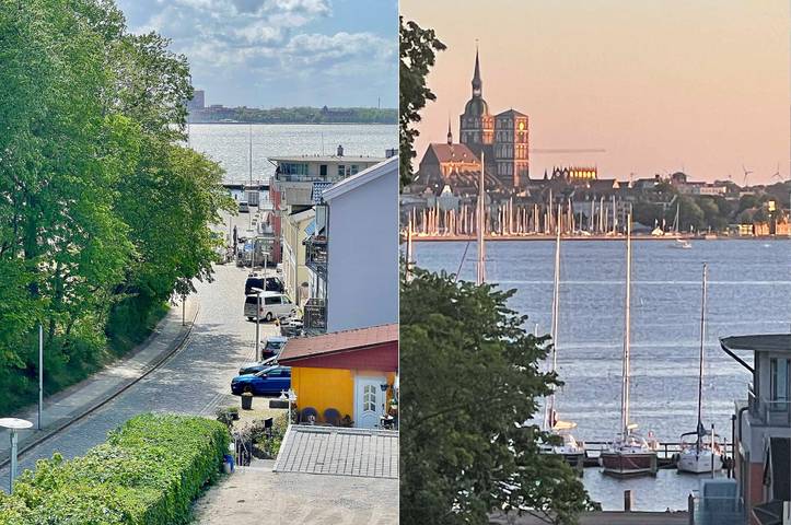 Ferienwohnung für 4 Personen, mit Balkon und Seeblick in Stralsund Umland