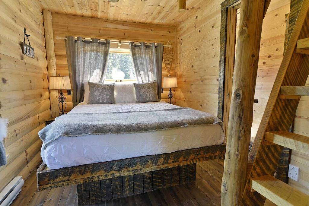 Hütte Riverside - Les Chalets de Môh in La Malbaie, Saguenay–Lac-Saint-Jean