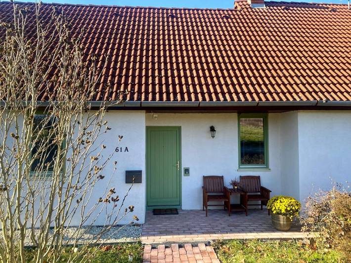 Ferienwohnung für 4 Personen, mit Terrasse und Garten sowie Ausblick in St. Peter (Ungarn)