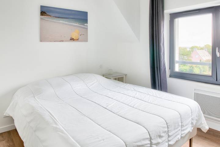 Appartement entier, Cocon 2 pers avec terrasse à 400 m de la plage in Fouesnant, Côte de Cornouaille