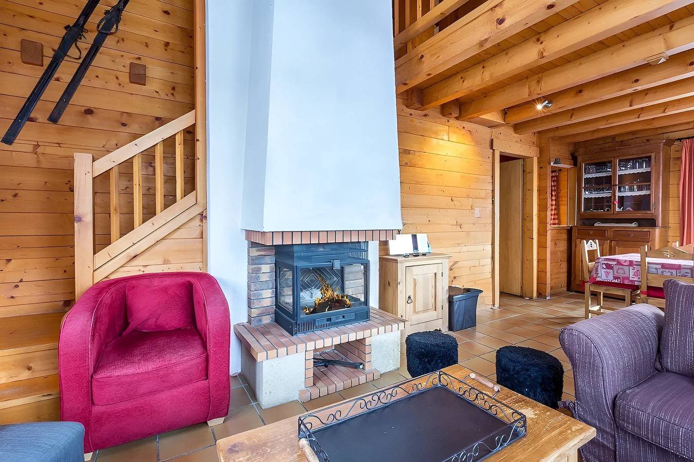 3*, 10 pers, 4 chambres, chalet, pistes 500 m, vue montagne in La Clusaz, Région d'Annecy