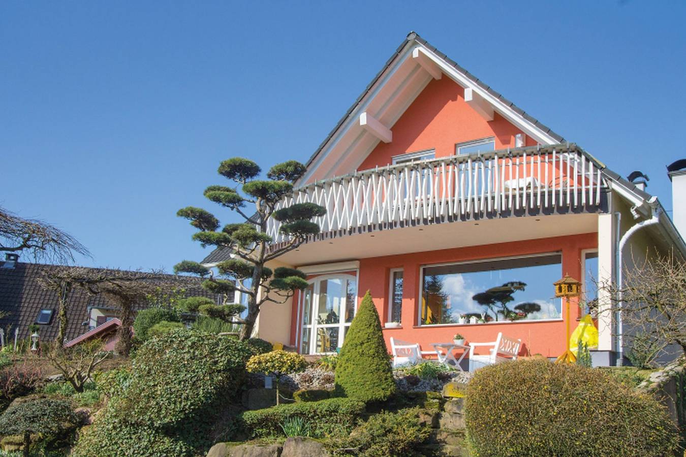 Ganze Ferienwohnung, Haus Hornisgrindeblick - Ferienwohnung, 90qm, 2 Schlafräume, max. 4 Personen in Renchen, Mittlerer Schwarzwald