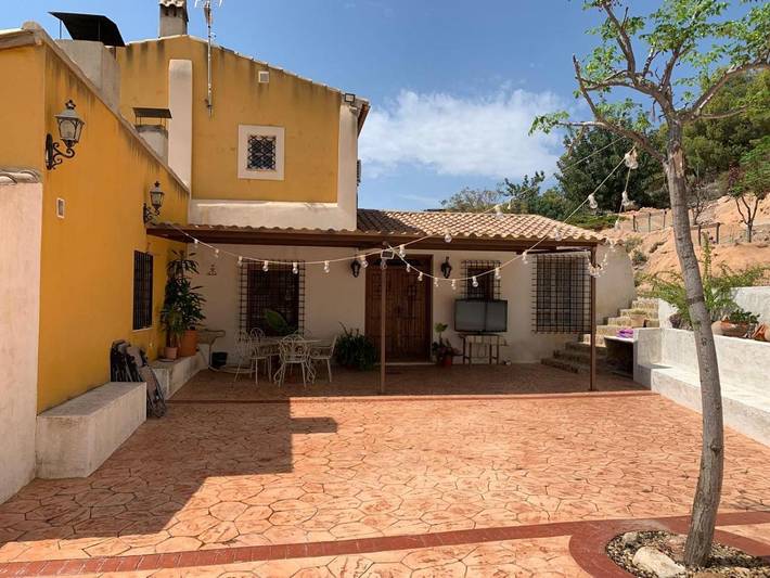 Casa rural para 10 personas, con jardín además de vistas y piscina en Totana - 4