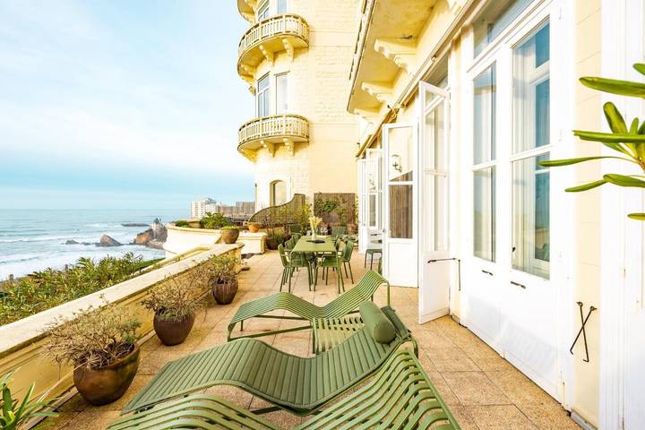 Gîte pour 12 personnes, avec jardin ainsi que sauna et vue dans Plage de la côte des Basques - 2