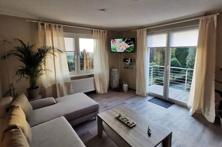 Ferienwohnung für 4 Personen, mit Balkon und Garten in Rinteln