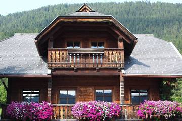 Ferienhaus für 4 Personen, mit Balkon am Weissensee