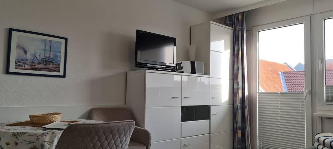 Ferienwohnung für 3 Personen, mit Balkon auf Norderney