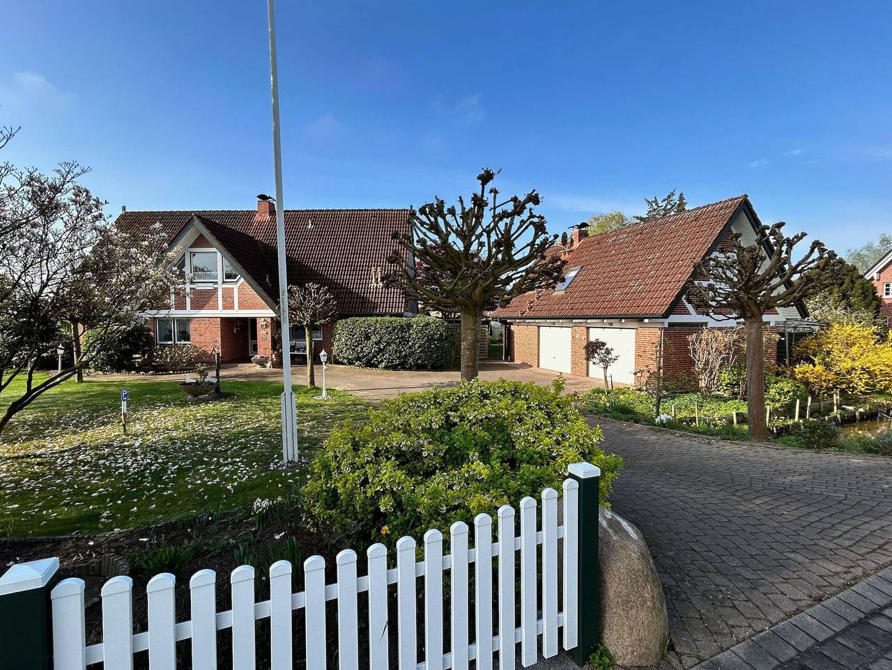 Ganze Ferienwohnung, Ferienwohnungen Altes Land I Jork-Borstel - Ferienwohnungen Altes Land I Apartment Kirschblüte in Borstel, Jork