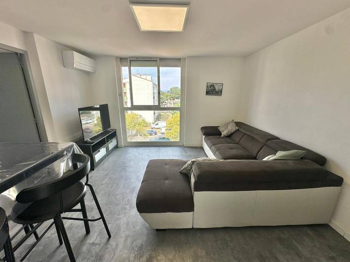 Ferieleilighet for 6 personer, med Balkong i Perpignan