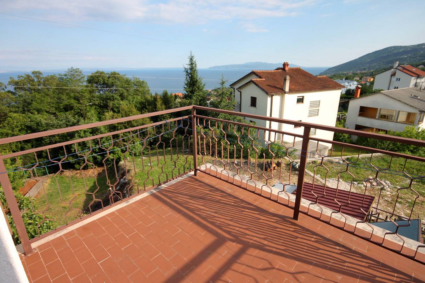 Pokój z tarasem i widokiem na morze Icici, Opatija S-2315-c in Icici, Opatija Riviera