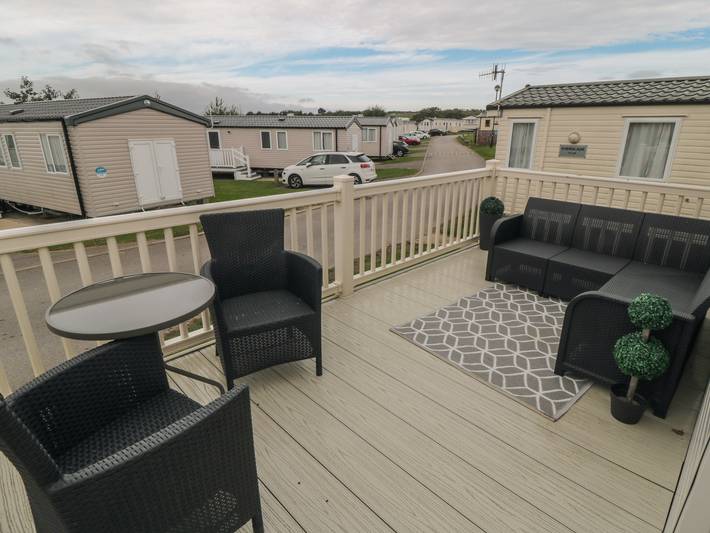Caravan for 6 people, with Garden in North Yorkshire