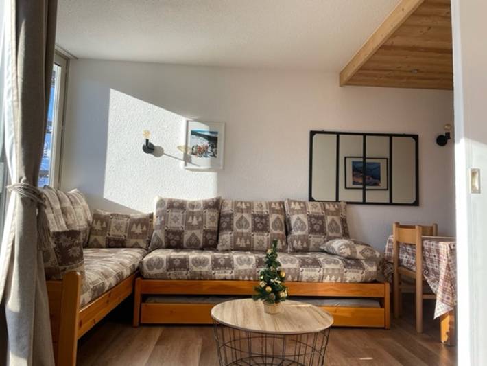 Estudio entero, Apartamento para 4 personas en el centro, con balcón y acceso directo a las pistas in Les Menuires, Saint-Martin-de-Belleville