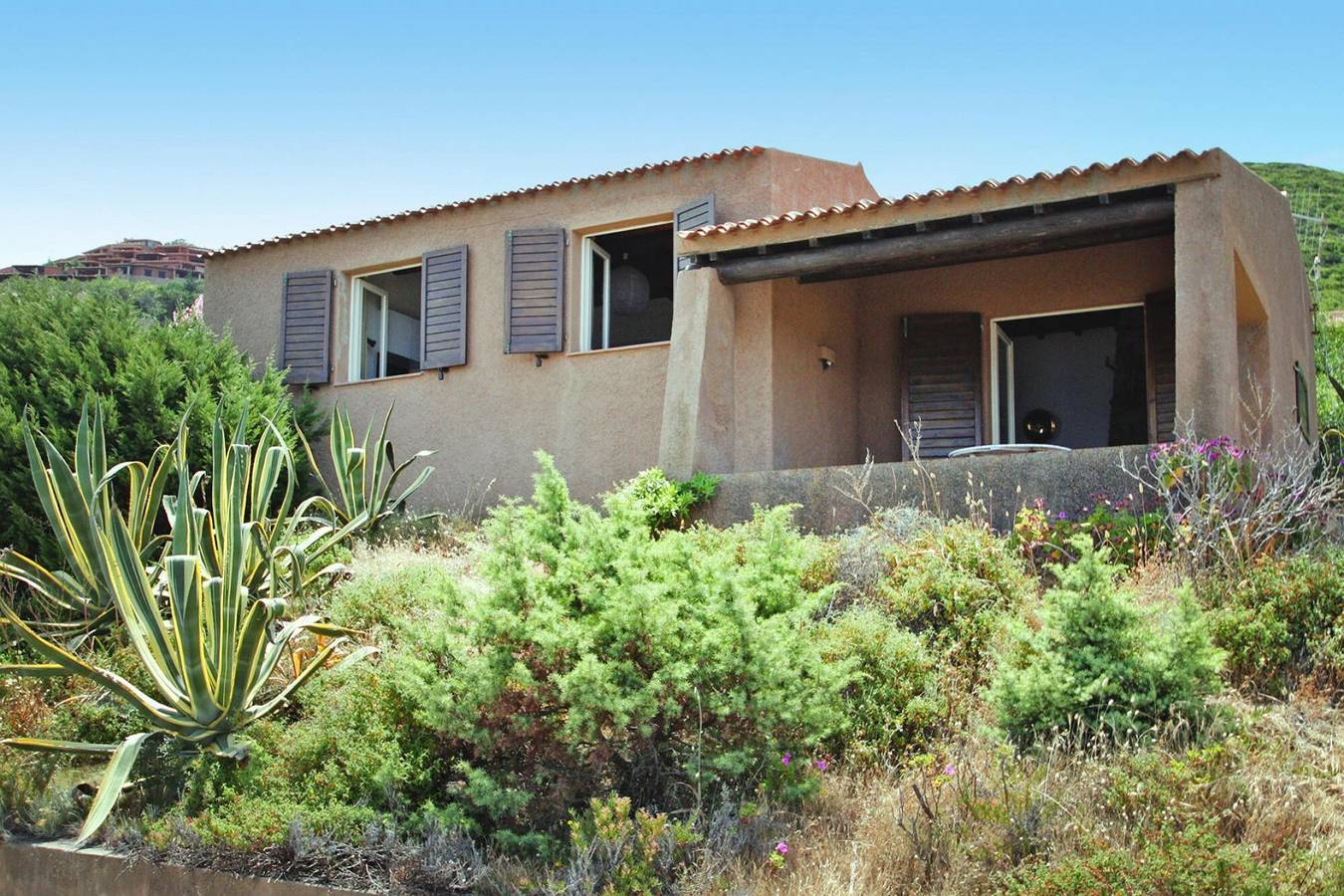 Ferienhaus auf Sardinien mit Meerblick in Costa Paradiso, Trinità d'Agultu e Vignola und Umgebung