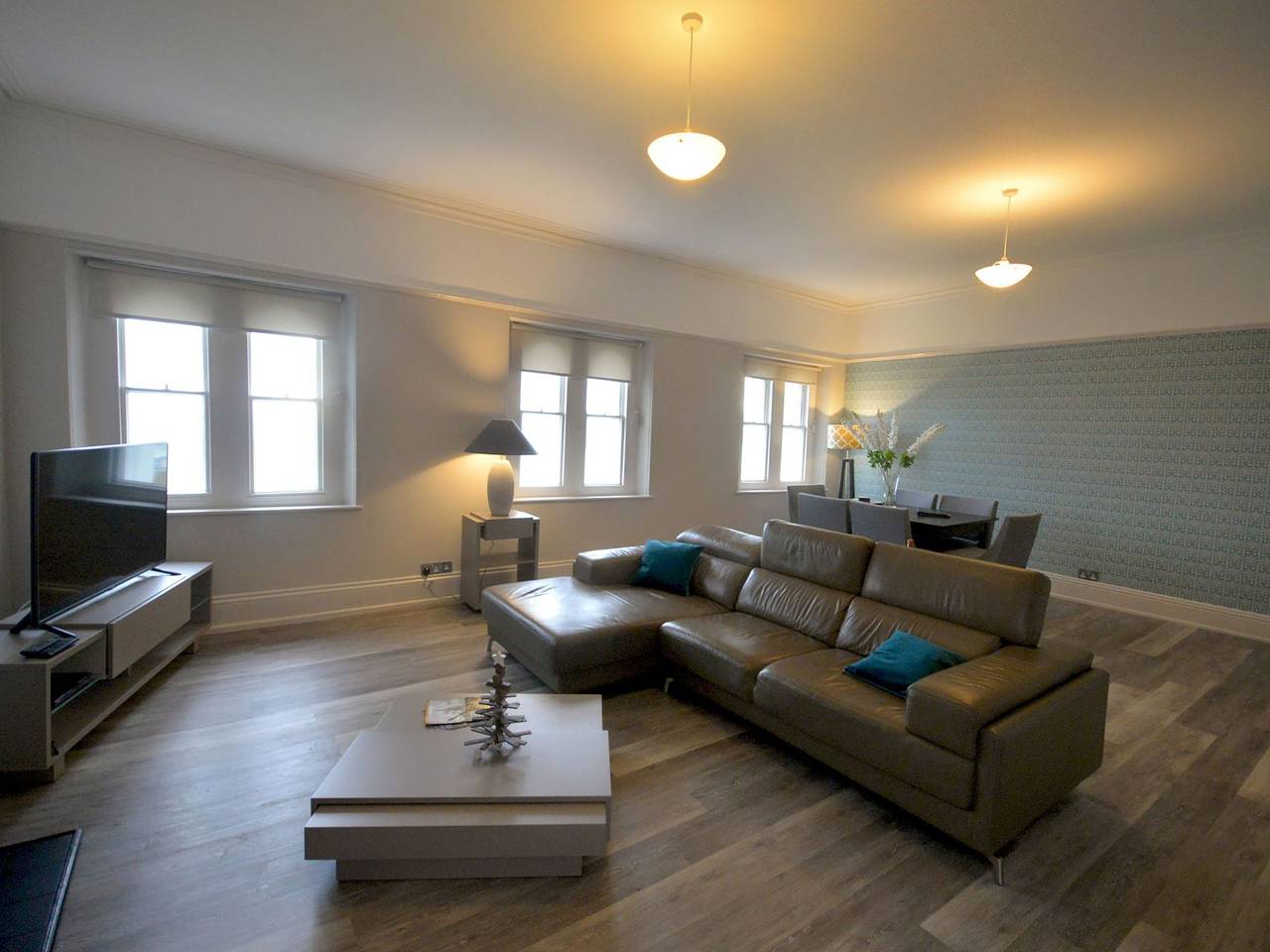 Entire apartment, Helle, erst kürzlich vollständig renovierte (2016) Ferienwohnungen in einem den in Plymouth, South West England