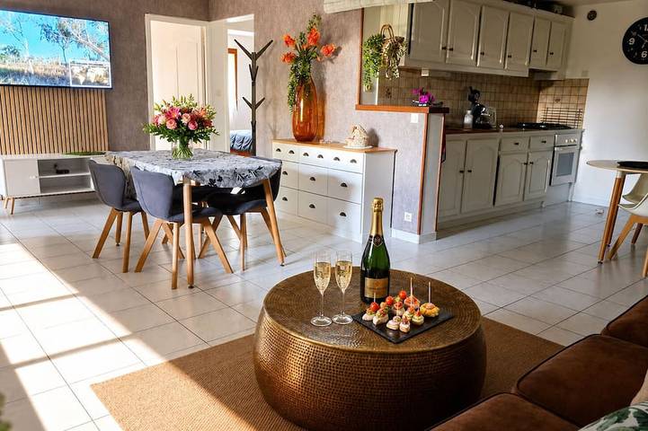 Maison de vacances pour 2 personnes, avec Terrasse et Jardin