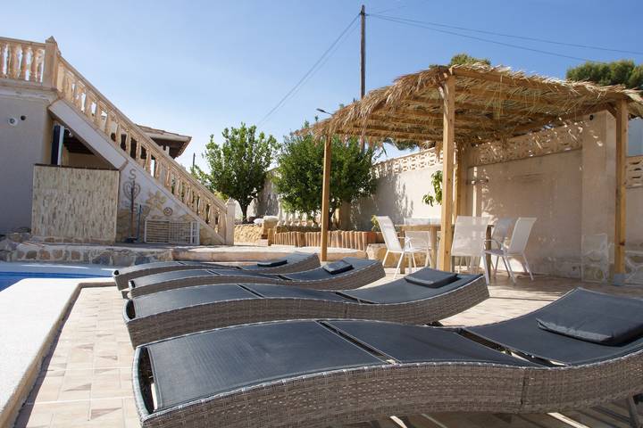 Casa rural para 6 personas, con jardín, Se admiten mascotas en l'Alacantí - 4