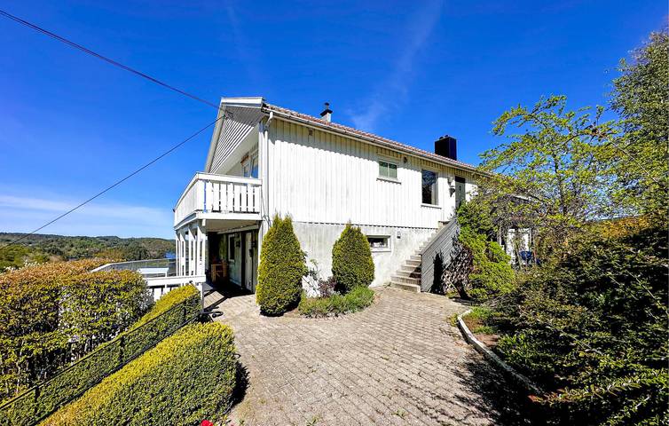 Ferienhaus für 6 Personen mit Garten in Mandal