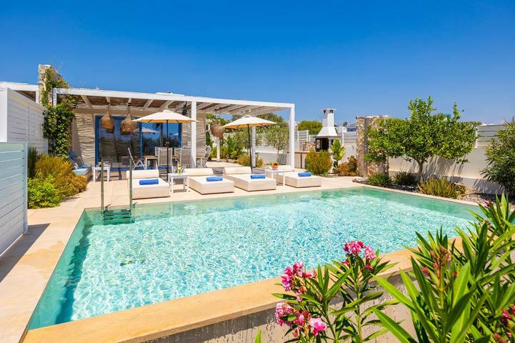 Ferienhaus für 4 Personen, mit Terrasse und Garten