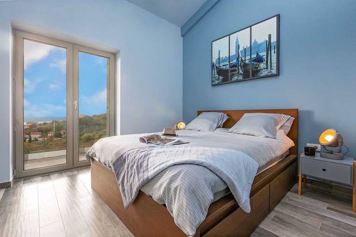 Villa pour 6 personnes, avec jardin ainsi que piscine et vue sur l’océan à Labin - 4