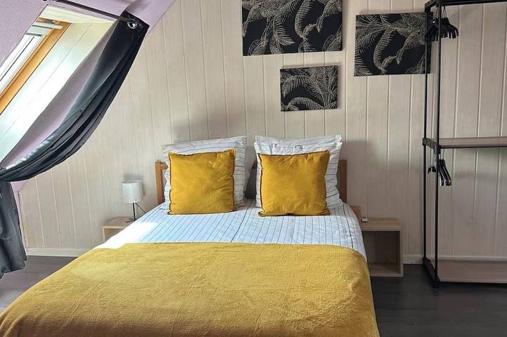 Ganze Wohnung, L'Alcôve Alsacienne chaleureux avec climatisation in Enzheim, Region Straßburg