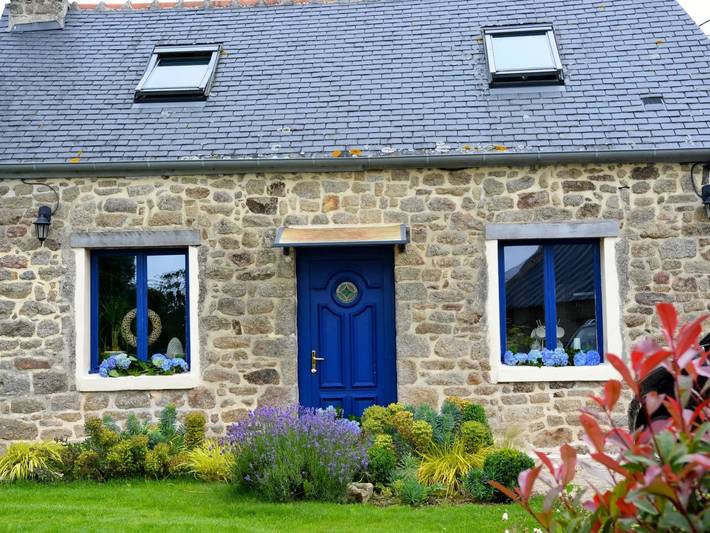 Maison de vacances pour 2 personnes, avec jardin à Plogonnec