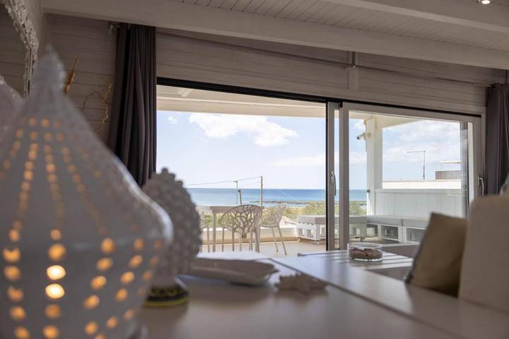 Ferienwohnung für 3 Personen, mit Ausblick und Garten in Torre Lapillo - 3