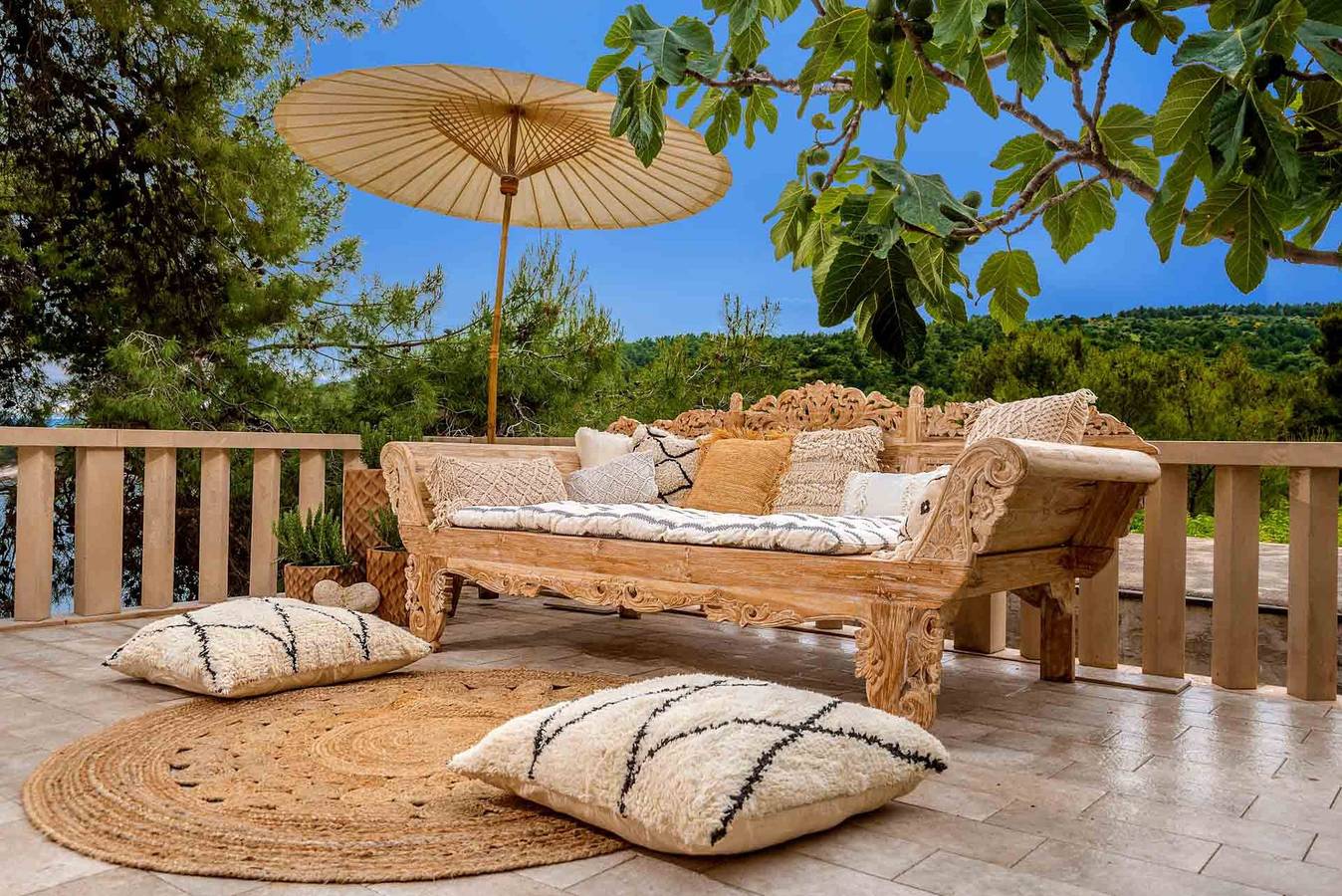 Villa für 8 Personen mit Balkon in Selca, Povlija, Selca und Sumartin