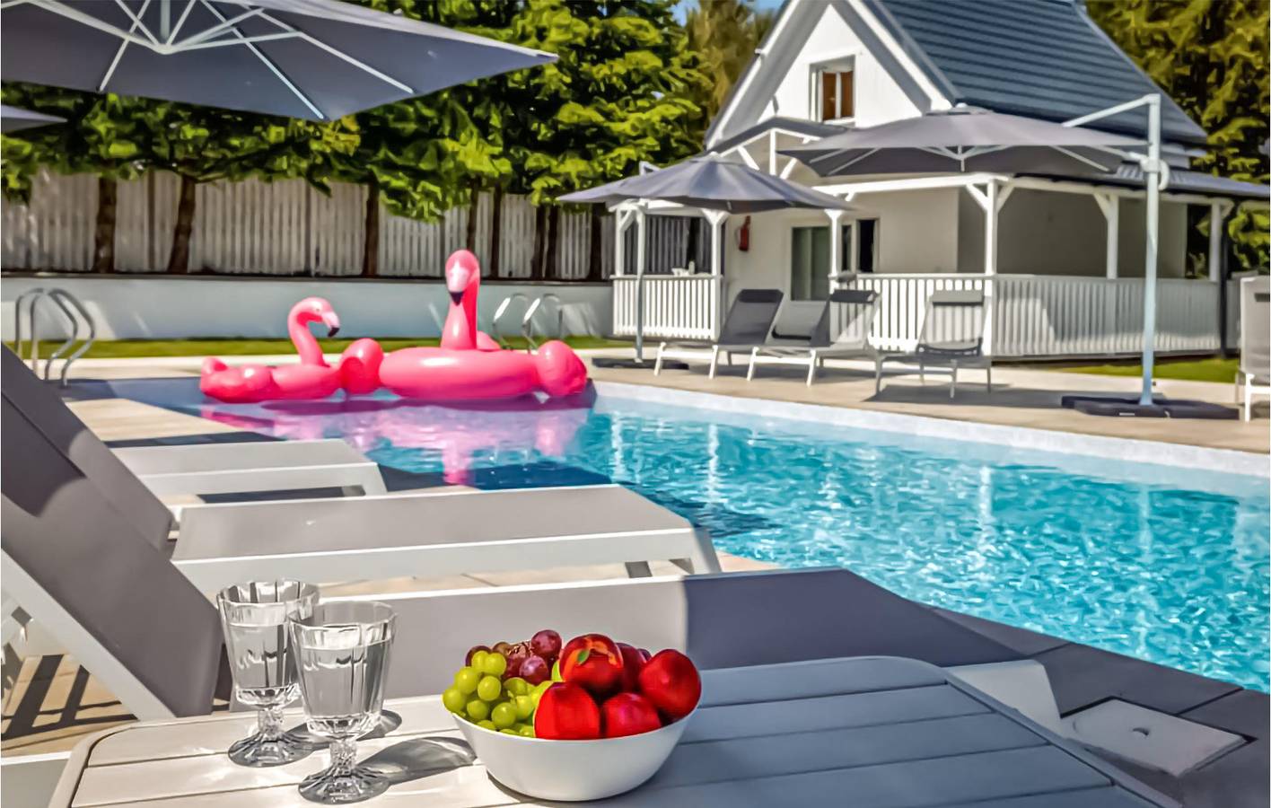 Ferienhaus für 6 Personen mit Whirlpool in Kołczewo, Stettiner Haff