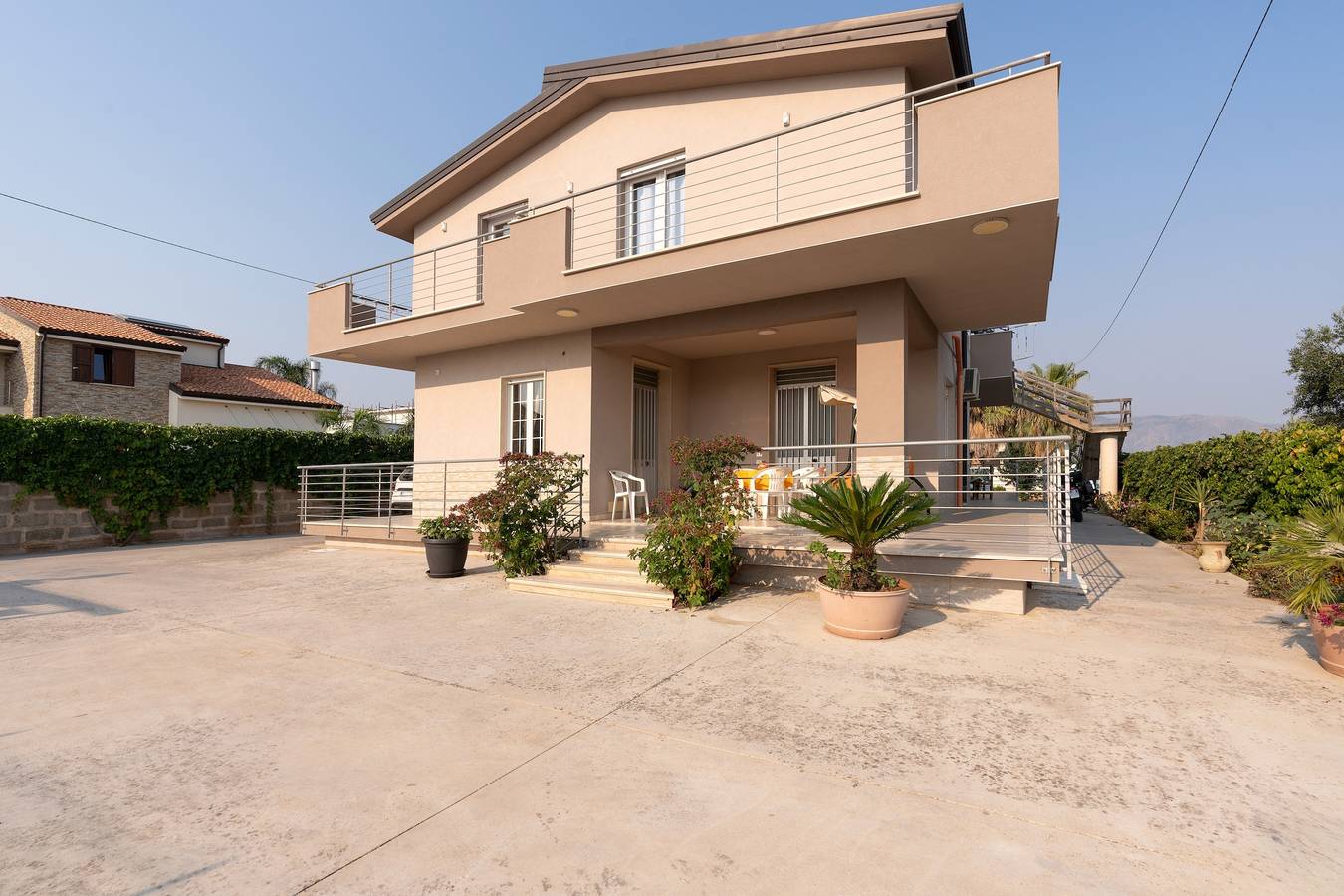 Villa 'Elisir Del Golfo' avec vue sur la mer, jardin partagé et Wi-Fi in Alcamo, Province de Trapani