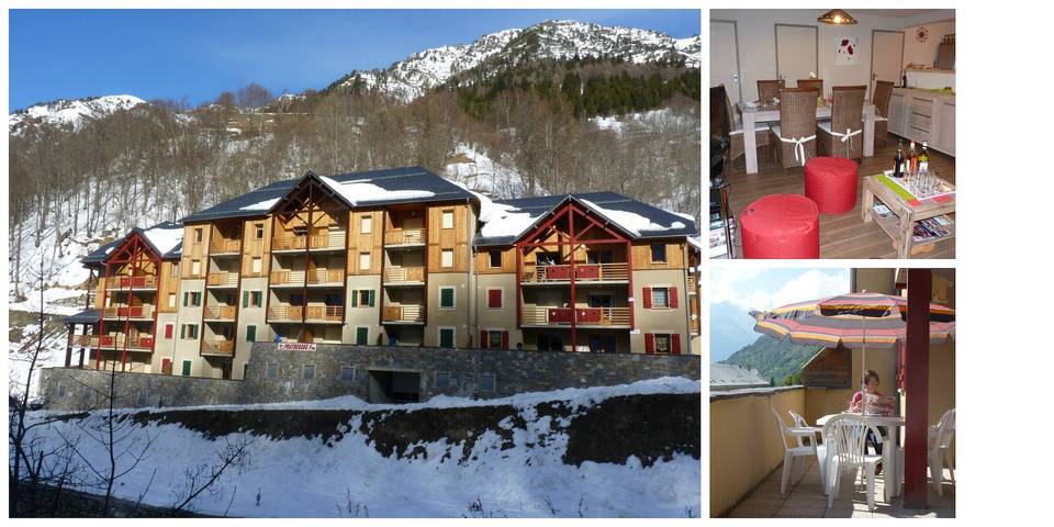 Appartement de vacances pour 10 personnes dans les Pyrénées