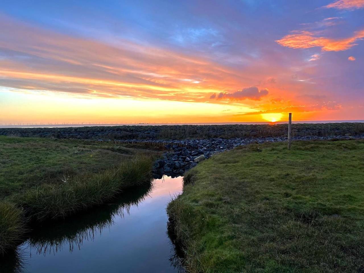 Ganze Ferienwohnung, Hallig Hüs 1 - Erleben Sie erholsame Tage in unserer gemütlichen 3-Raum-Wohnung auf Langeneß. Hallig in Langeneß, Halligen