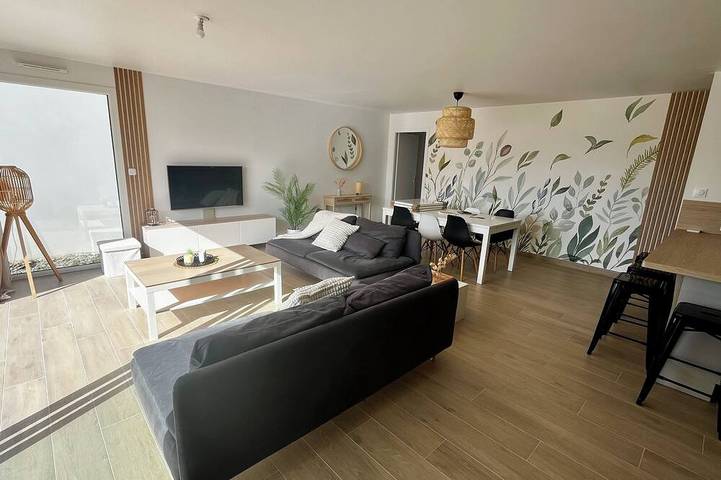 Casa de vacaciones para 6 personas, con terraza y jardín - 1