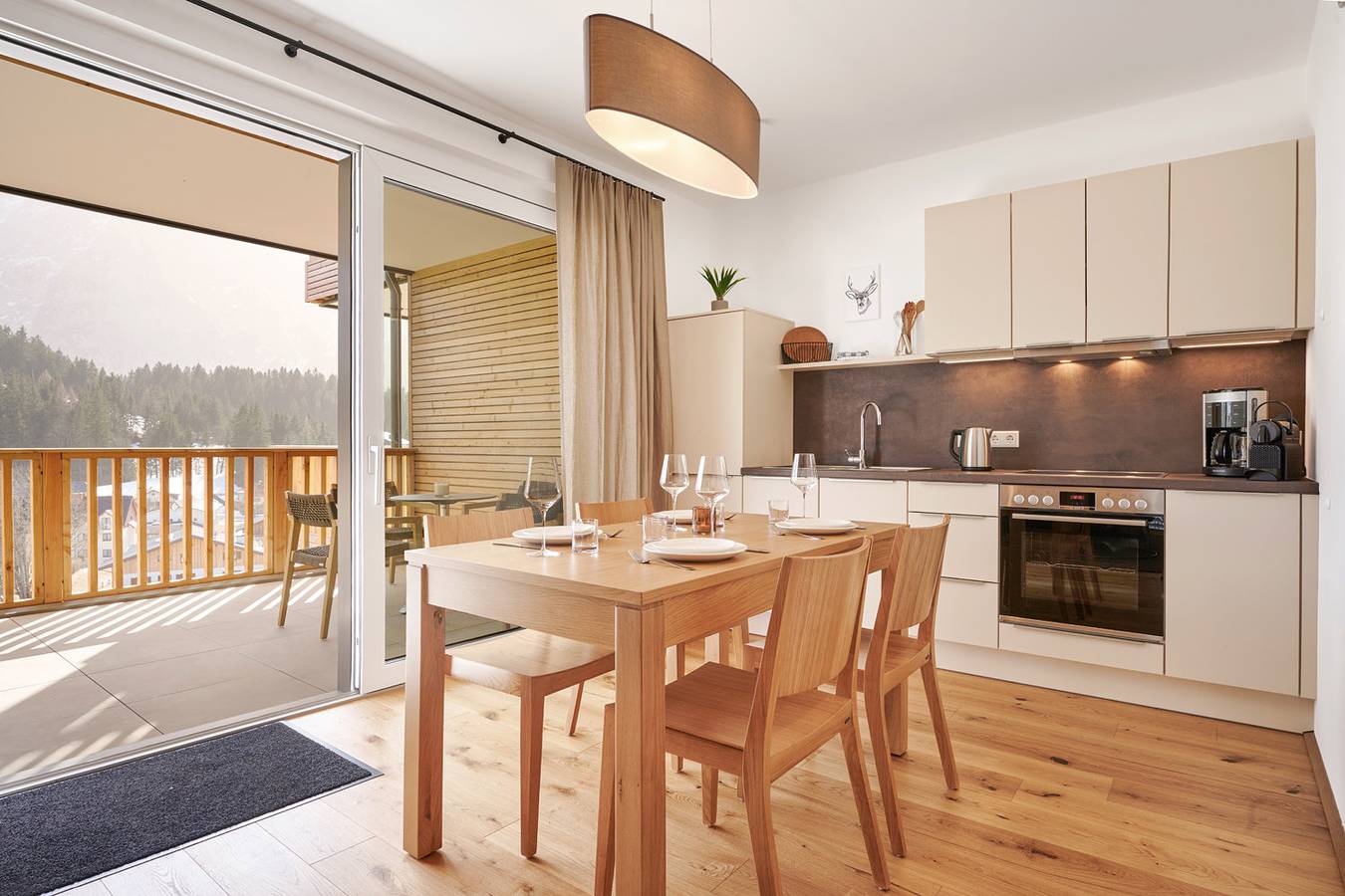 Ganze Wohnung, Adler Lodge D1 - Tauplitz Lodges in Tauplitz, Dachstein