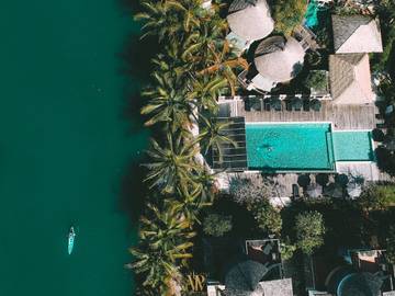 Station pour 3 personnes, avec vue ainsi que jardin et piscine dans Klong Prao Beach