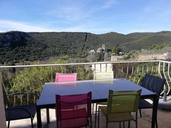 Maison de vacances pour 5 personnes, avec terrasse et vue, animaux acceptés