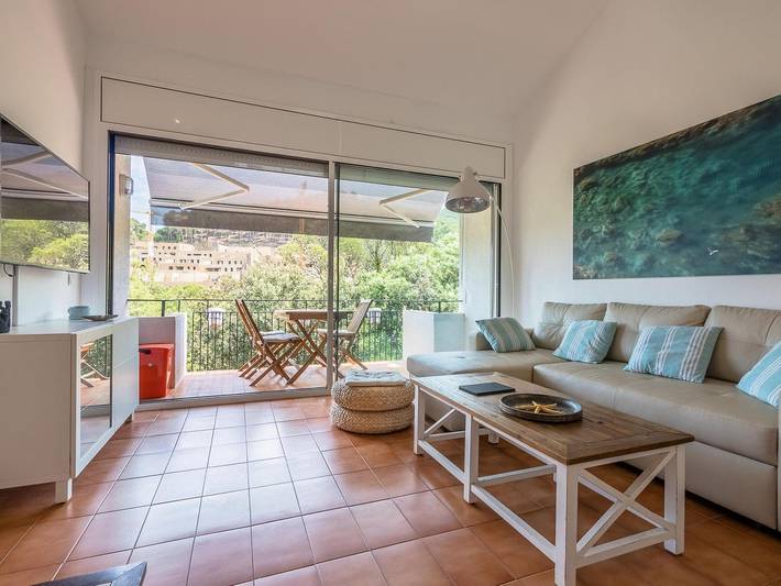 Appartement de vacances entier, Apartament Mas Mato, 25B Sa Riera, Begur, Costa Brava in Sa Riera, Begur