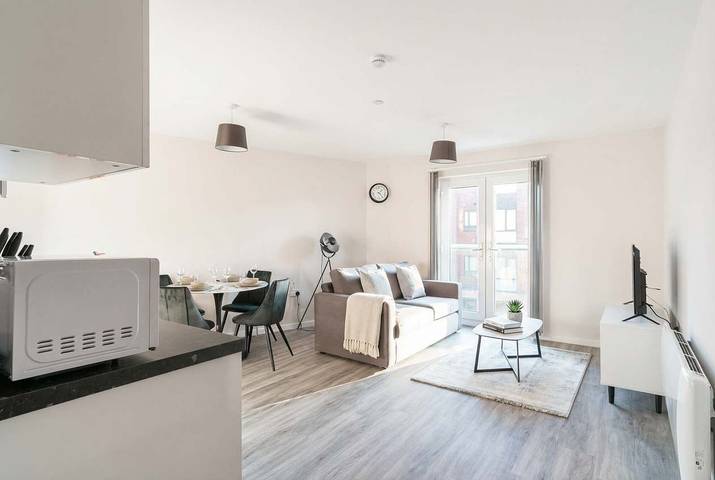 Gîte pour 4 personnes, adapté aux familles à Manchester