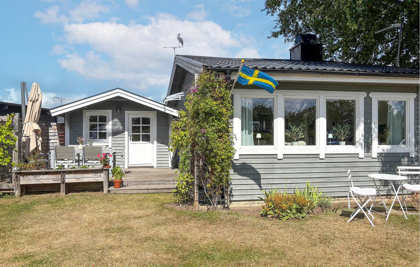 Ferienhaus für 4 Personen mit Terrasse in Ljungby, Bolmen